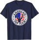 American Flag Top Team BJJ Brazilian Jiu Jitsu T-Shirt - T-Shirt | Navy