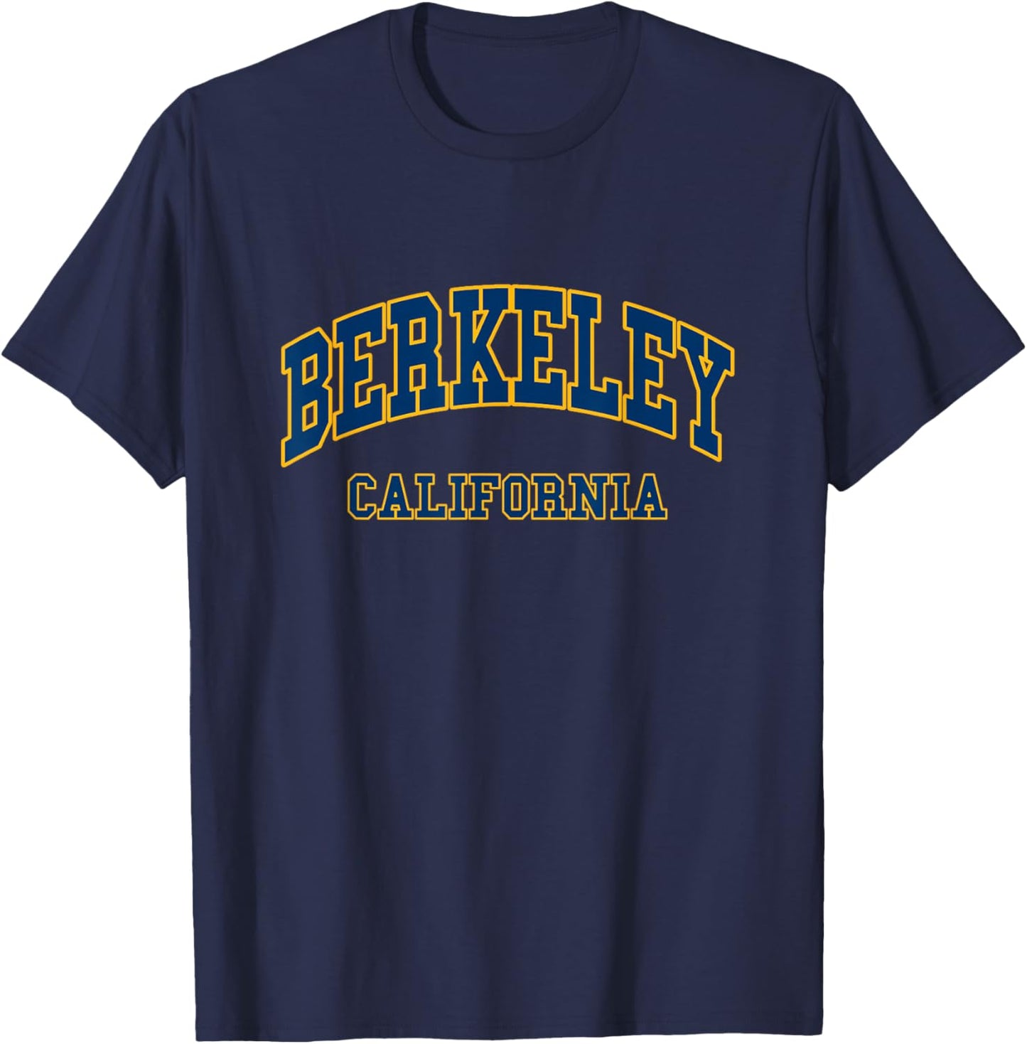 Berkeley - California - Throwback Design - Classic T-Shirt - T-Shirt | Navy