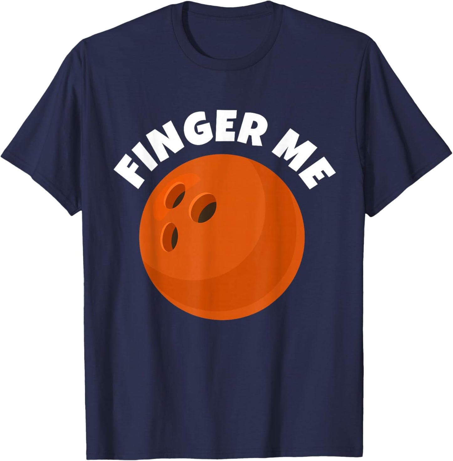Funny Inappropriate Bowling T-Shirt - T-Shirt | Navy
