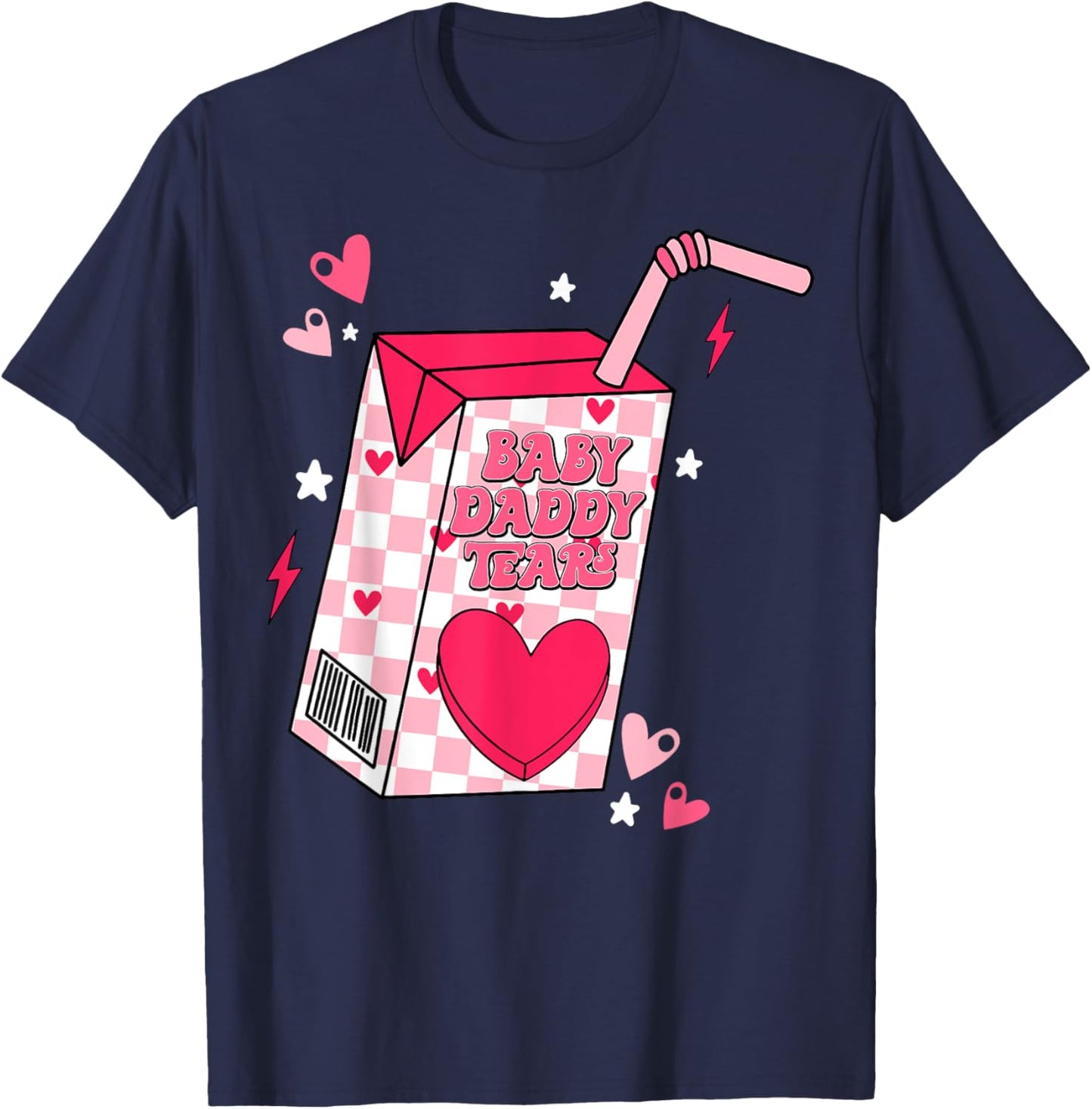 Baby Daddy Tears T-Shirt - T-Shirt | Navy