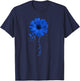 Krabbe Disease Awareness Survivor Pretty T-Shirt - T-Shirt | Navy