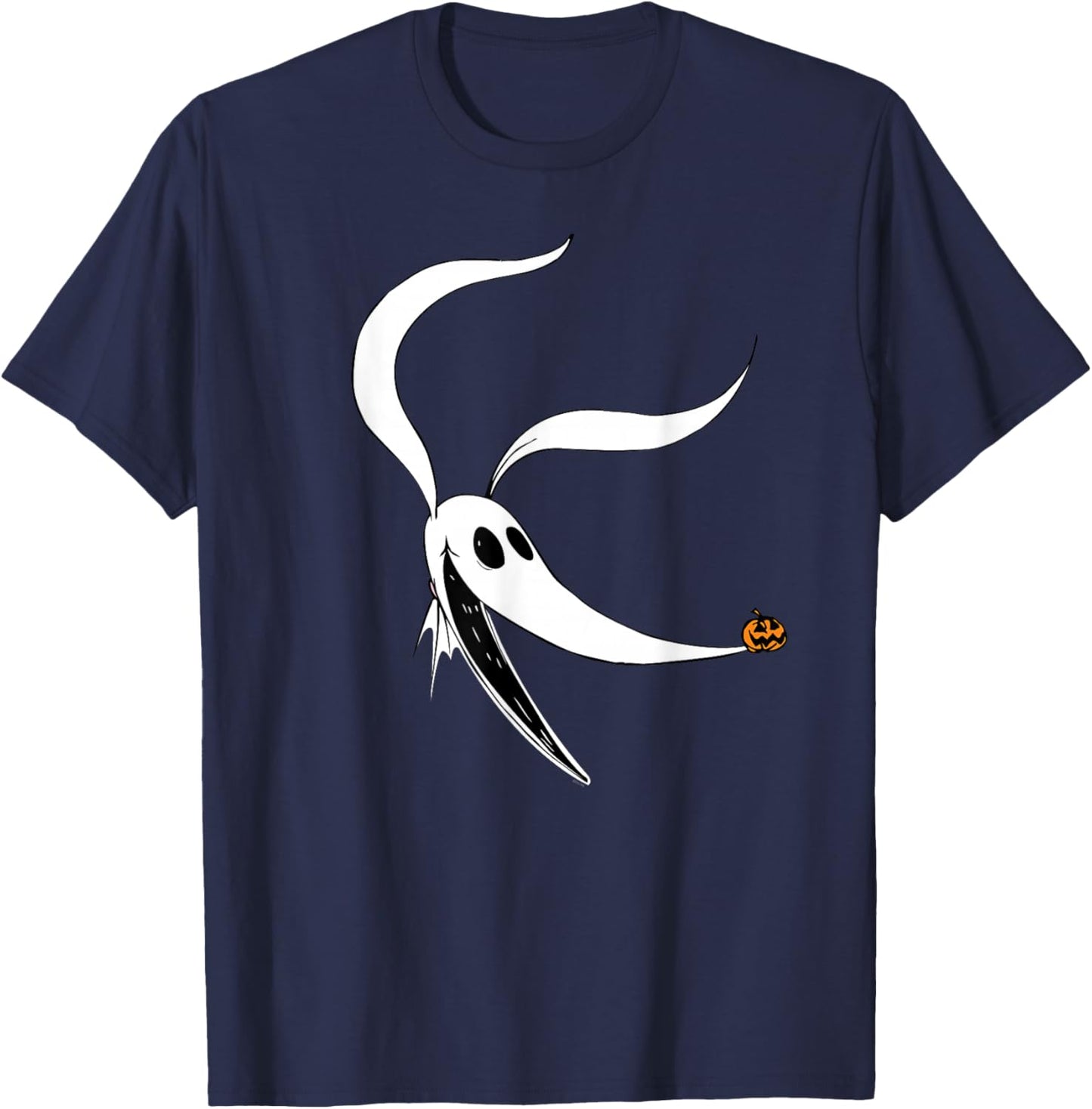 Disney The Nightmare Before Christmas Zero Dog Big Face T-Shirt - T-Shirt | Navy