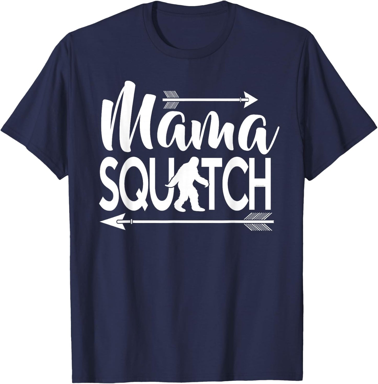 Mama Squatch Shirt Bigfoot Sasquatch Gifts for Mom T-Shirt - T-Shirt | Navy