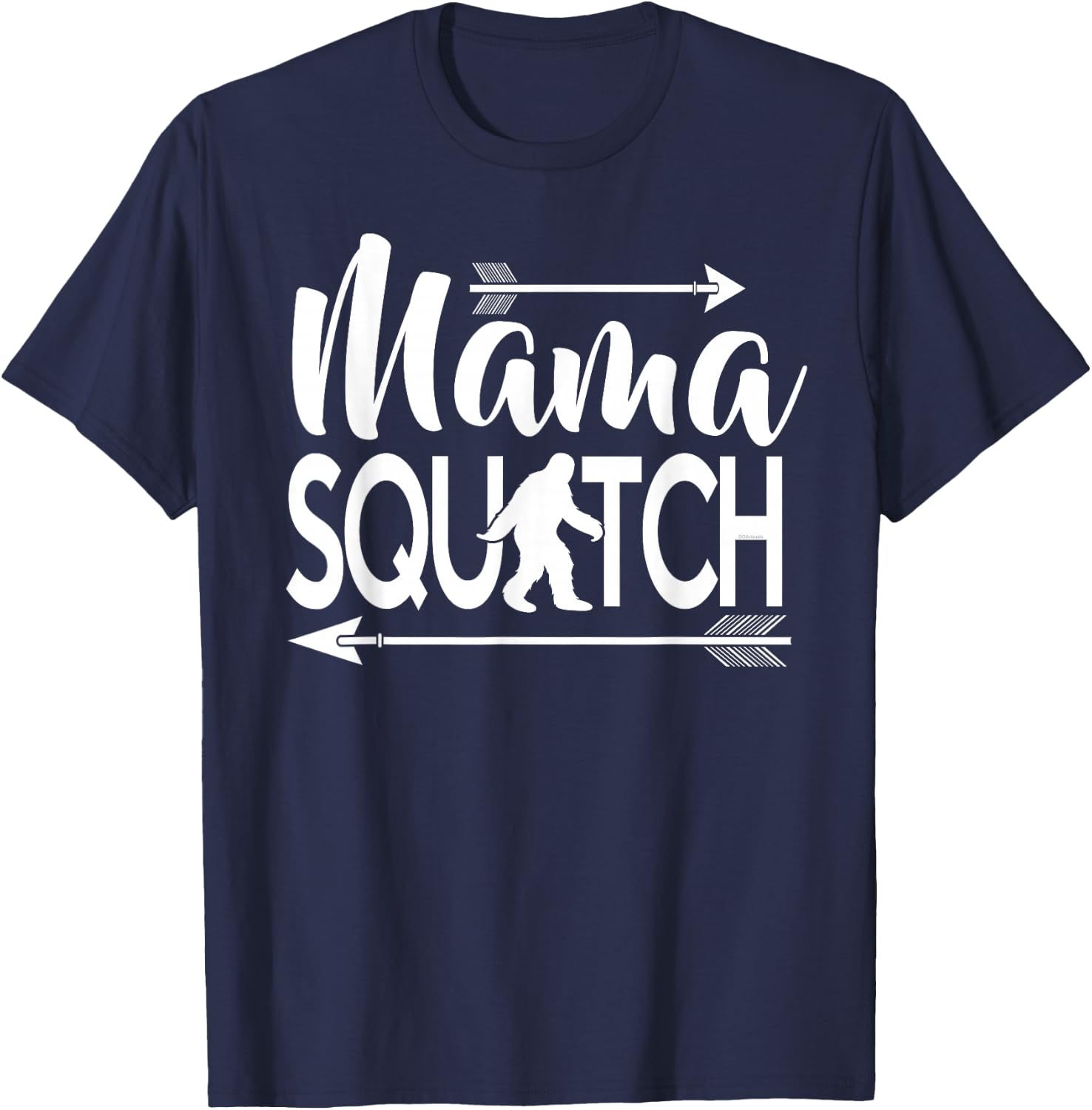 Mama Squatch Shirt Bigfoot Sasquatch Gifts for Mom T-Shirt - T-Shirt | Navy