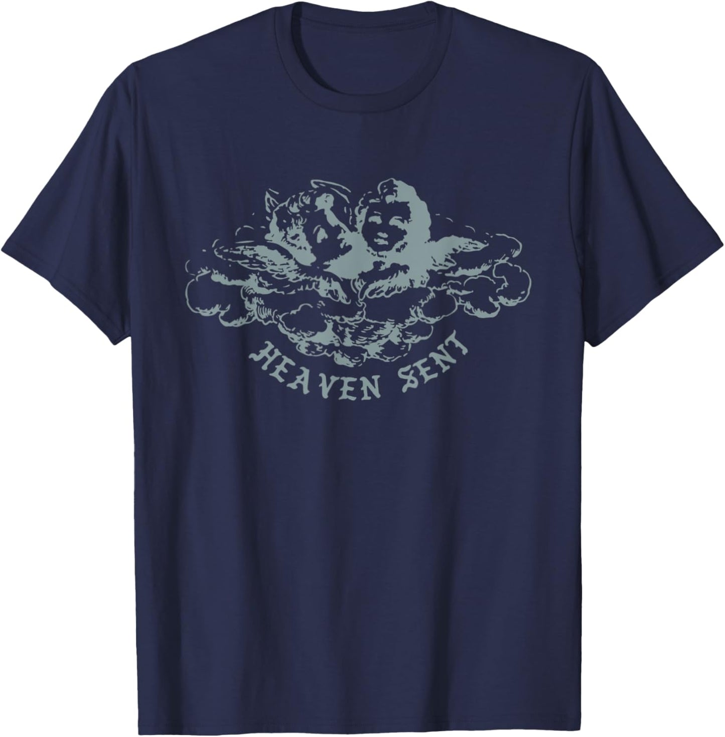 Heaven Sent T-Shirt - T-Shirt | Navy