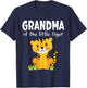 Grandma Of The Little Tiger Birthday Boy Family Matching T-Shirt - T-Shirt | Navy