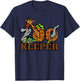 Zoo Keeper Funny Jungle Safari Animal Lover Gift Men Women T-Shirt - T-Shirt | Navy