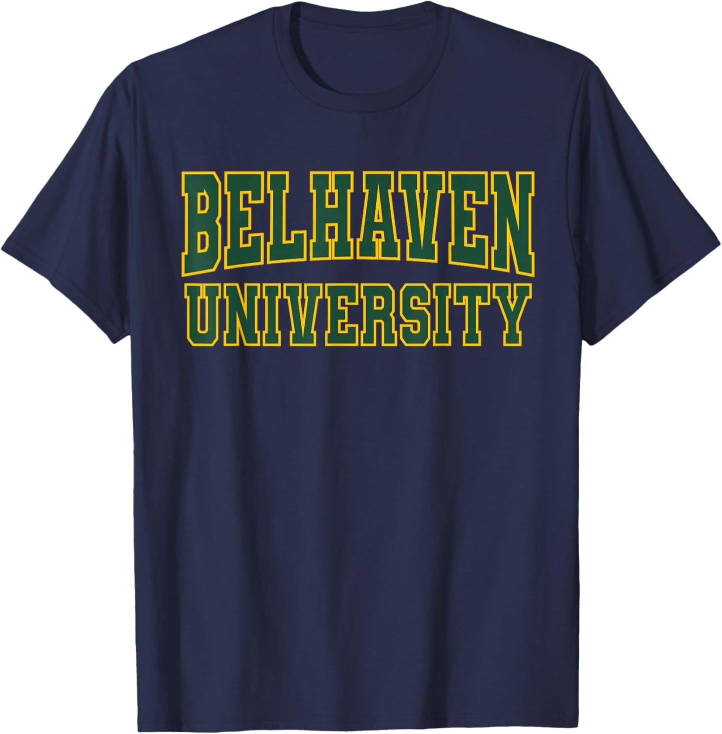 Belhaven University Jackson and Madison Apparel Sports Fan T-Shirt - T-Shirt | Navy