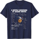 A Simple Question of Weight Ratios Math Teacher Men Women T-Shirt - T-Shirt | Navy