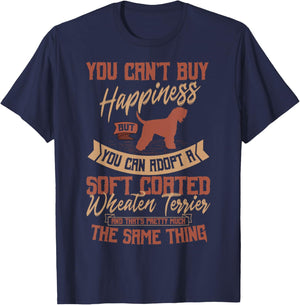 Soft Coated Wheaten Terrier Dog Owner Fur Parent Whatie T-Shirt - T-Shirt | Navy