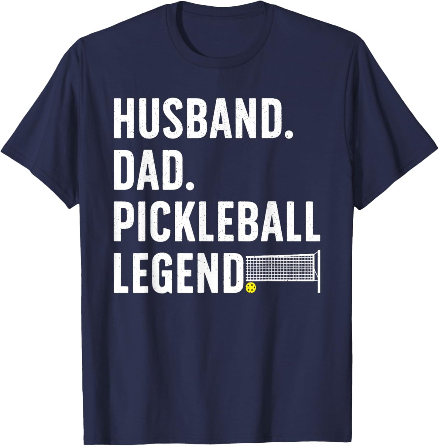 Pickleball Art For Husband Men Pickle Ball Pickleball Lover T-Shirt - T-Shirt | Navy