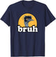 Zookeeper Funny Bruh Kids Flightless Bird Emu Lover T-Shirt - T-Shirt | Navy