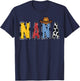 Cowboy Nana Western Rodeo Theme Kids Birthday Party T-Shirt - T-Shirt | Navy