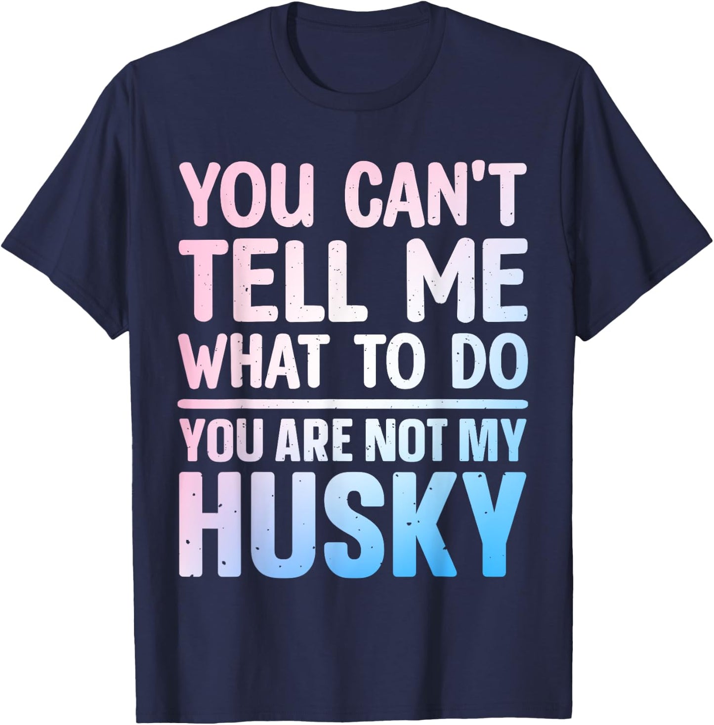 Husky Design Women Siberian Husky Dog Husky Lover T-Shirt - T-Shirt | Navy