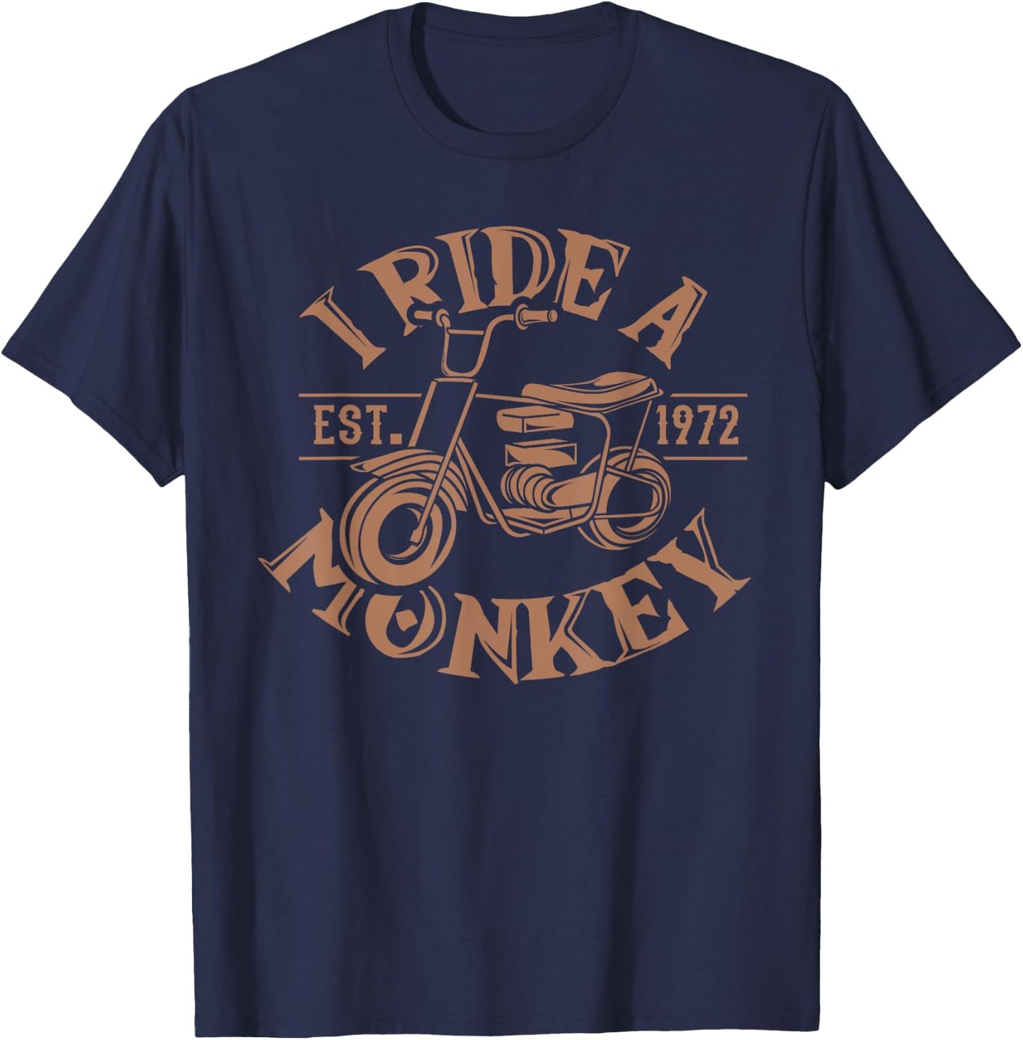 Minibike Mini Motorbike Funny Pocket Bike T-Shirt - T-Shirt | Navy