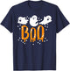 Halloween Ghost Boo Cute T-Shirt - T-Shirt | Navy