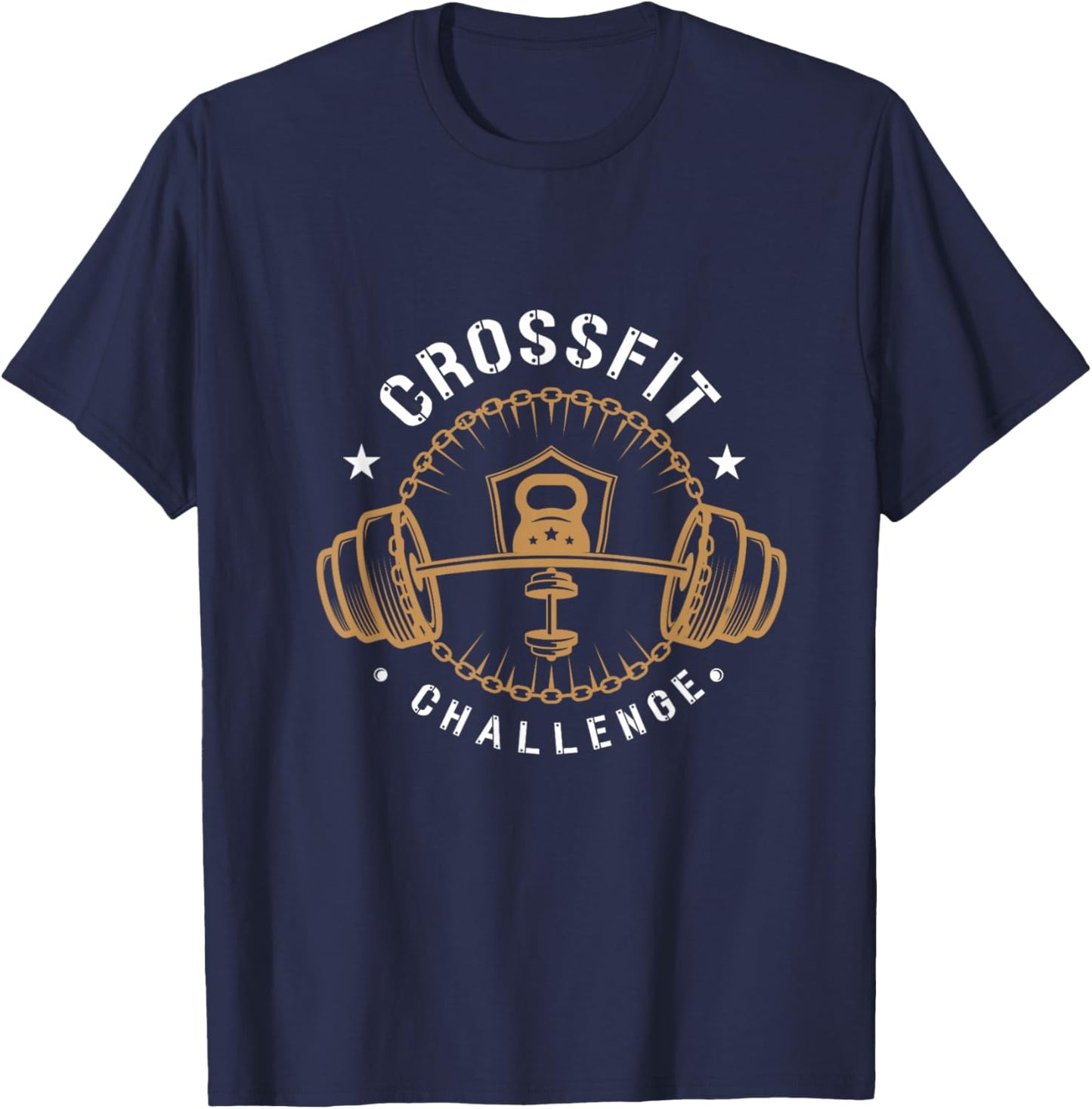 Crossfit Gym Weight Laboratory and Crossfit T-Shirt - T-Shirt | Navy