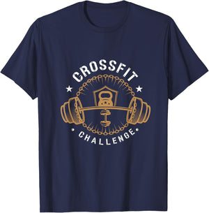 Crossfit Gym Weight Laboratory and Crossfit T-Shirt - T-Shirt | Navy