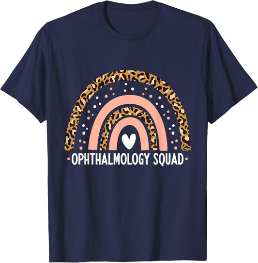 Ophthalmology Squad Optometry Students Ophthalmologists Eye T-Shirt - T-Shirt | Navy