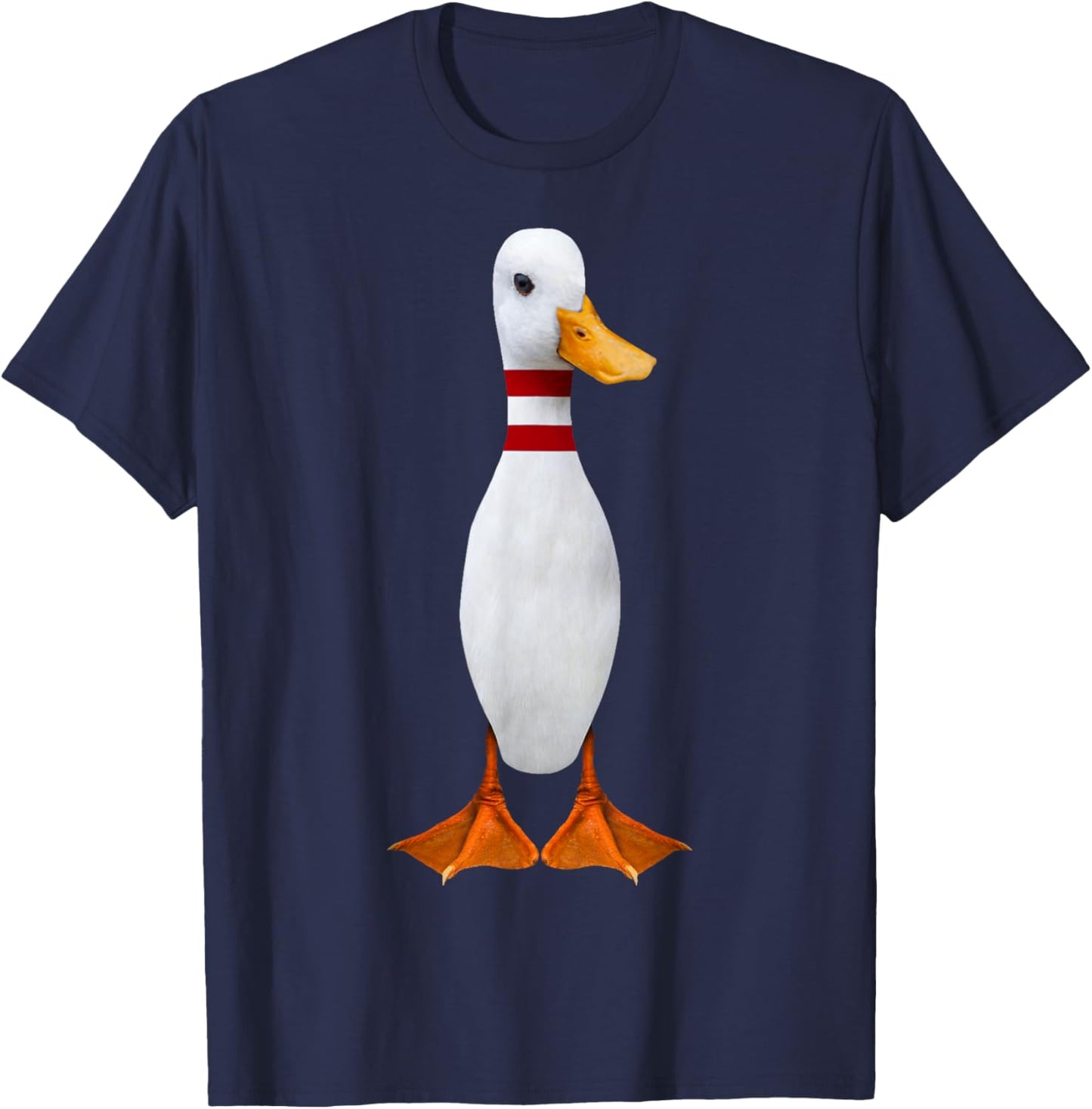 Funny Bowling Farmer Bowler Duck Ten Pin Spare Me Bowling T-Shirt - T-Shirt | Navy