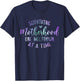 Surviving Motherhood One Meltdown at A Time Funny Mom Sister T-Shirt - T-Shirt | Navy