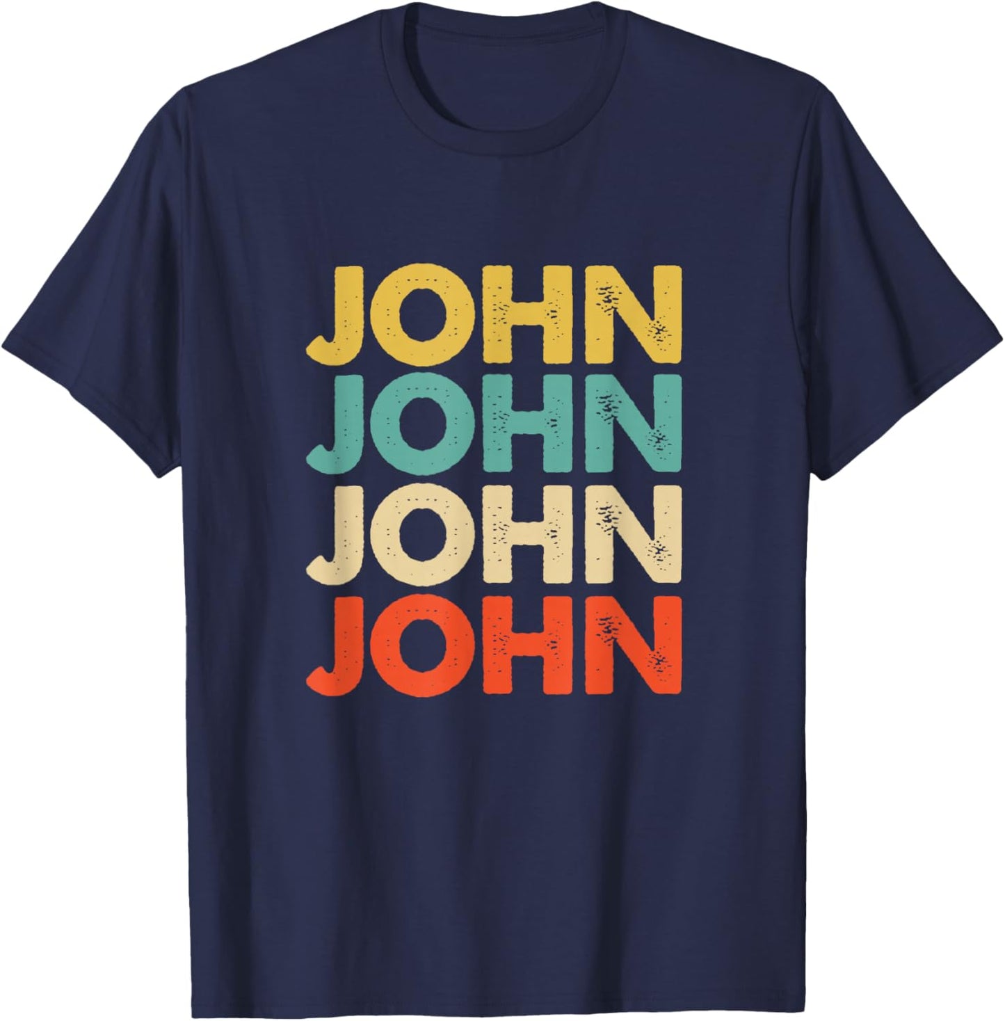 John Name T-Shirt - T-Shirt | Navy