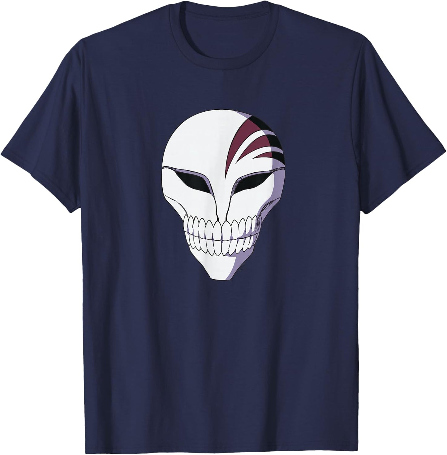 Bleach Hollow Mask Anime T-Shirt - T-Shirt | Navy