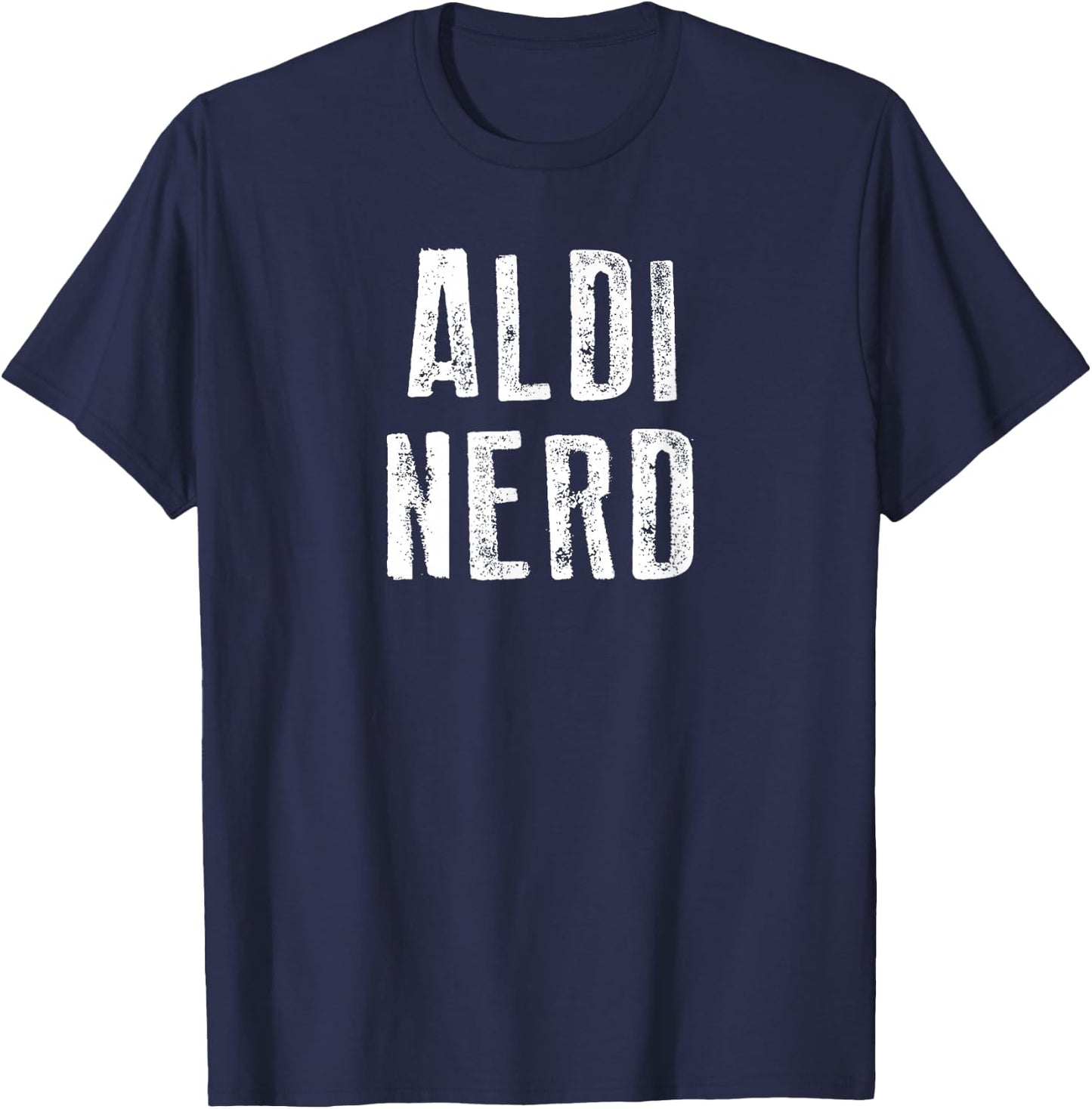 ALDI Nerd T-Shirt - T-Shirt | Navy