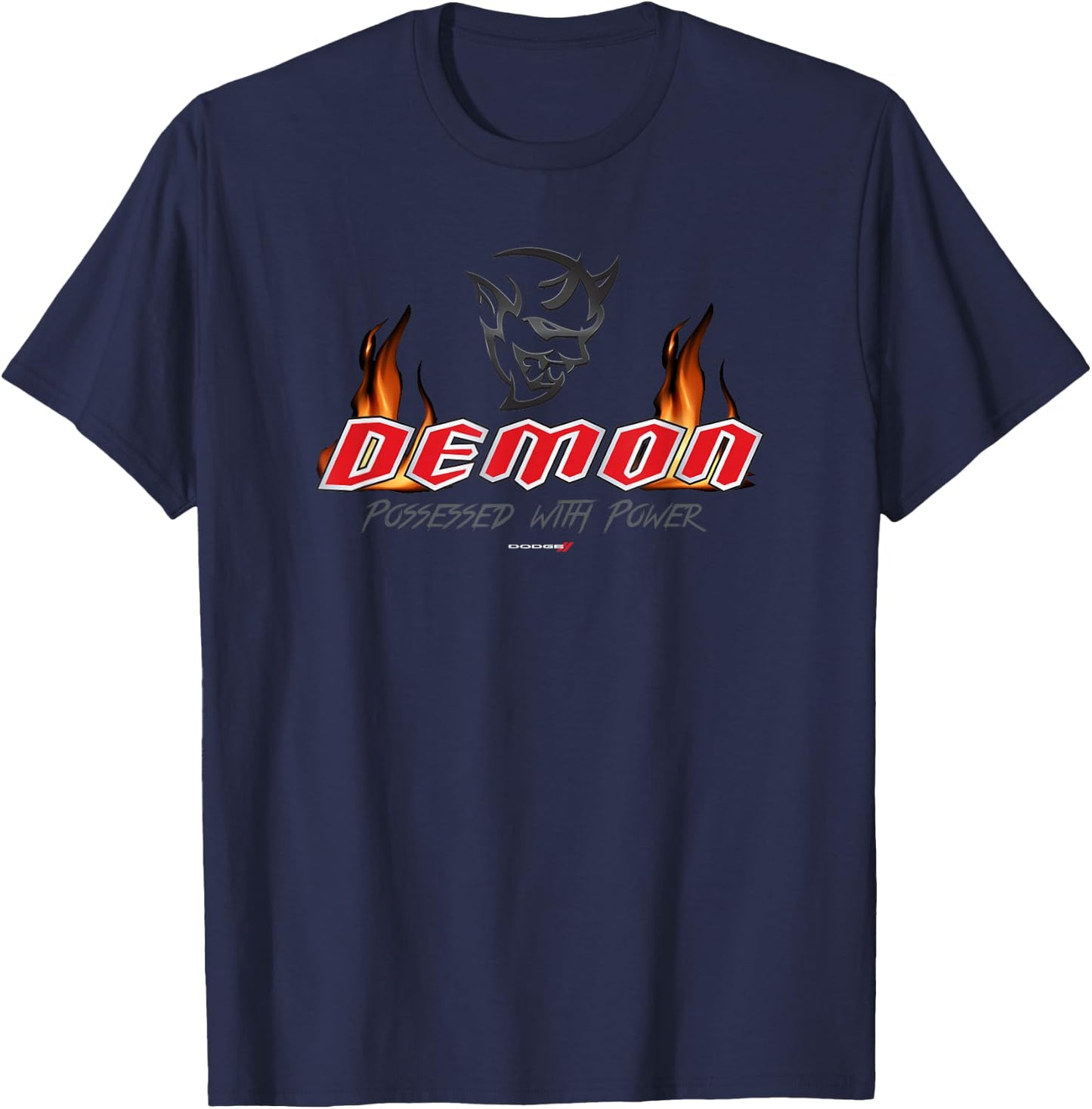 Dodge Demon Possessed With Power T-Shirt - T-Shirt | Navy