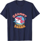 Grammy Shark Shirt Grammy Shark Lover Family Mother's Day T-Shirt - T-Shirt | Navy