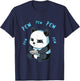 Netter Gaming Panda Pew video game Computer Player T-Shirt - T-Shirt | Navy