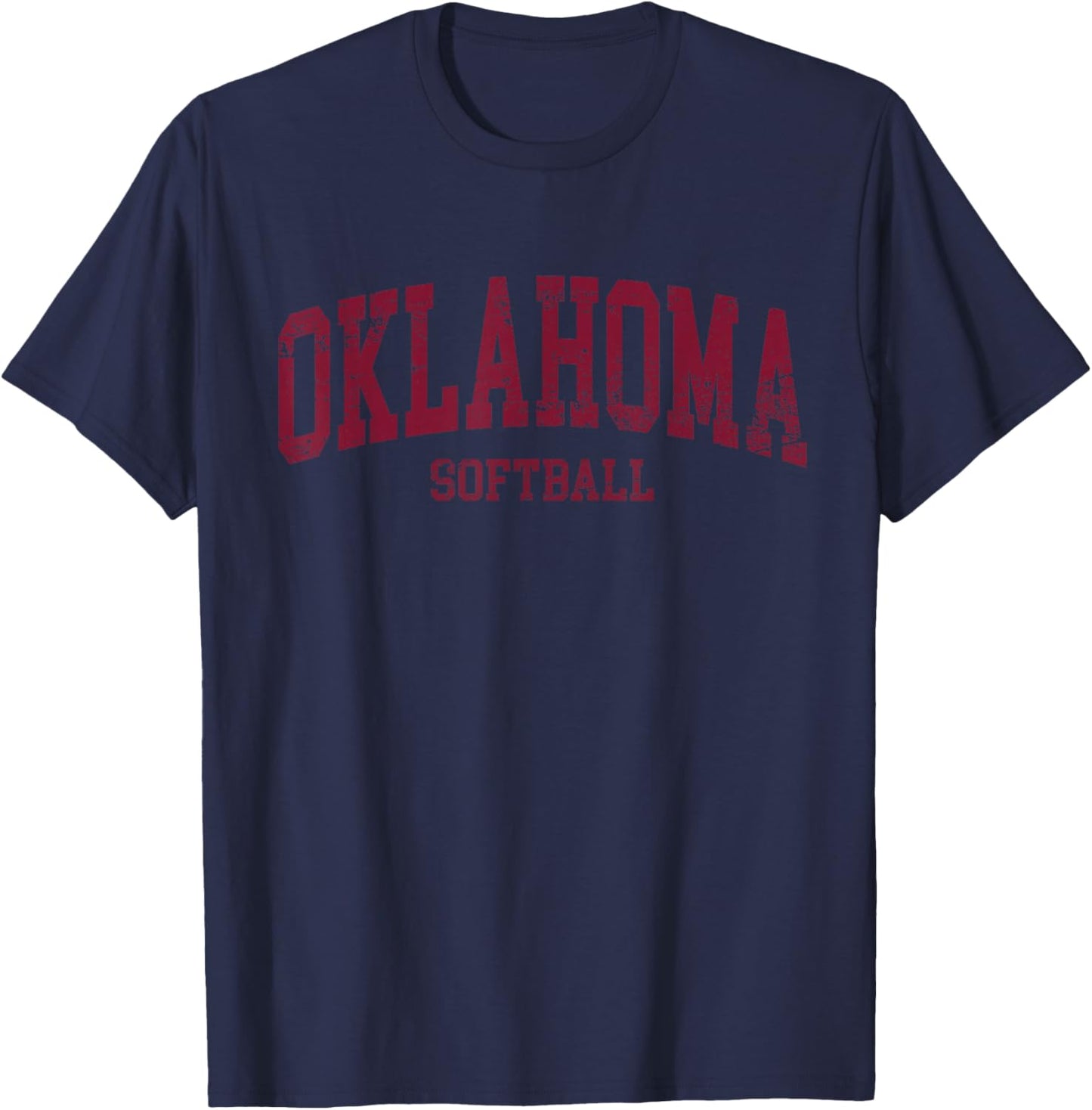 Oklahoma Softball T-Shirt - T-Shirt | Navy