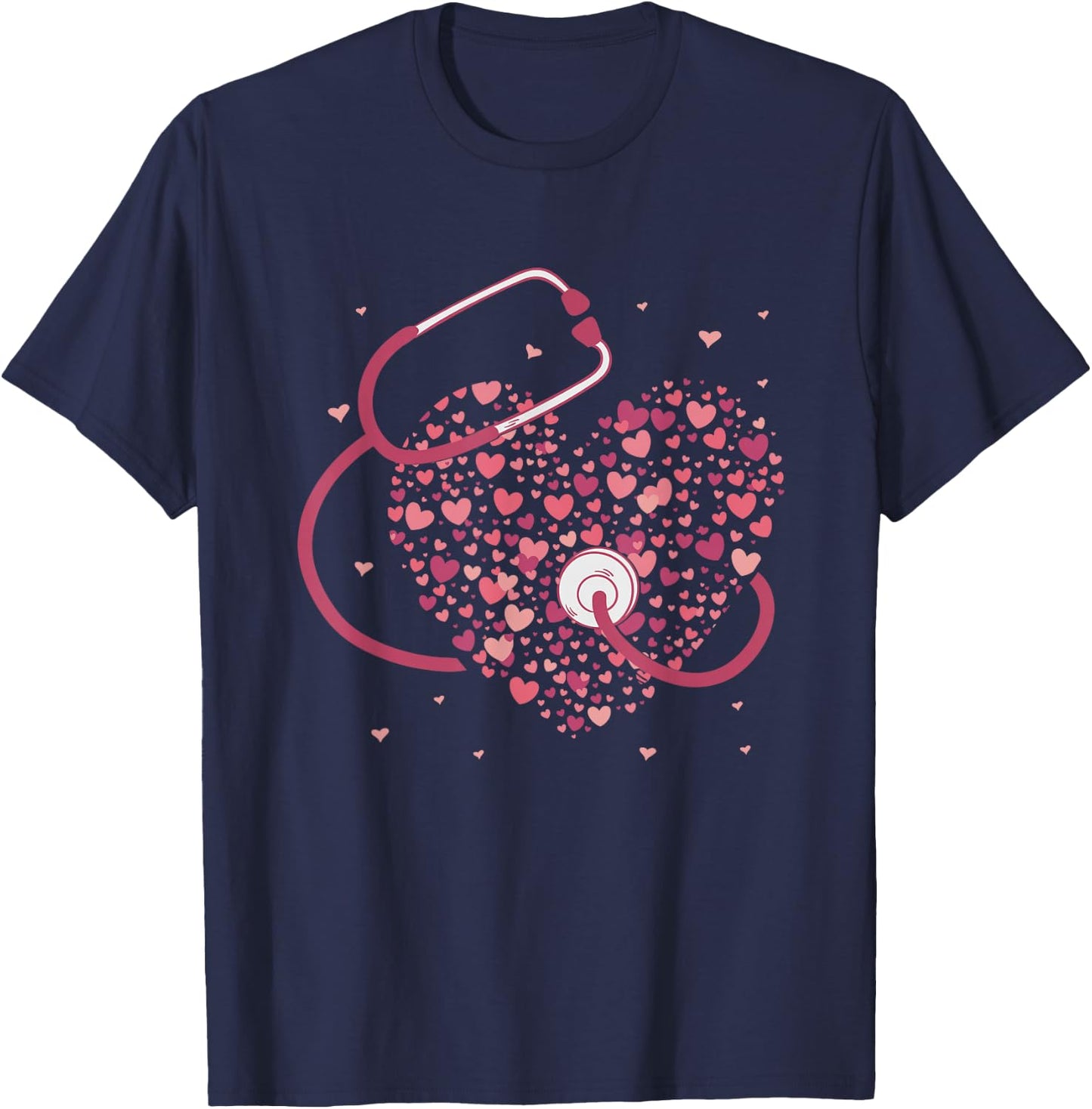 Hospital Medical Nurse Nursing Gift Nurse T-Shirt - T-Shirt | Navy