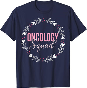 Oncology Squad Oncologist Oncology Medical Assistant T-Shirt - T-Shirt | Navy