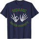 Miami Dade County 305 Skeleton Hands T-Shirt - T-Shirt | Navy
