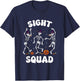 Sight Squad Halloween Eye Doctor Optometry Optician T-Shirt - T-Shirt | Navy