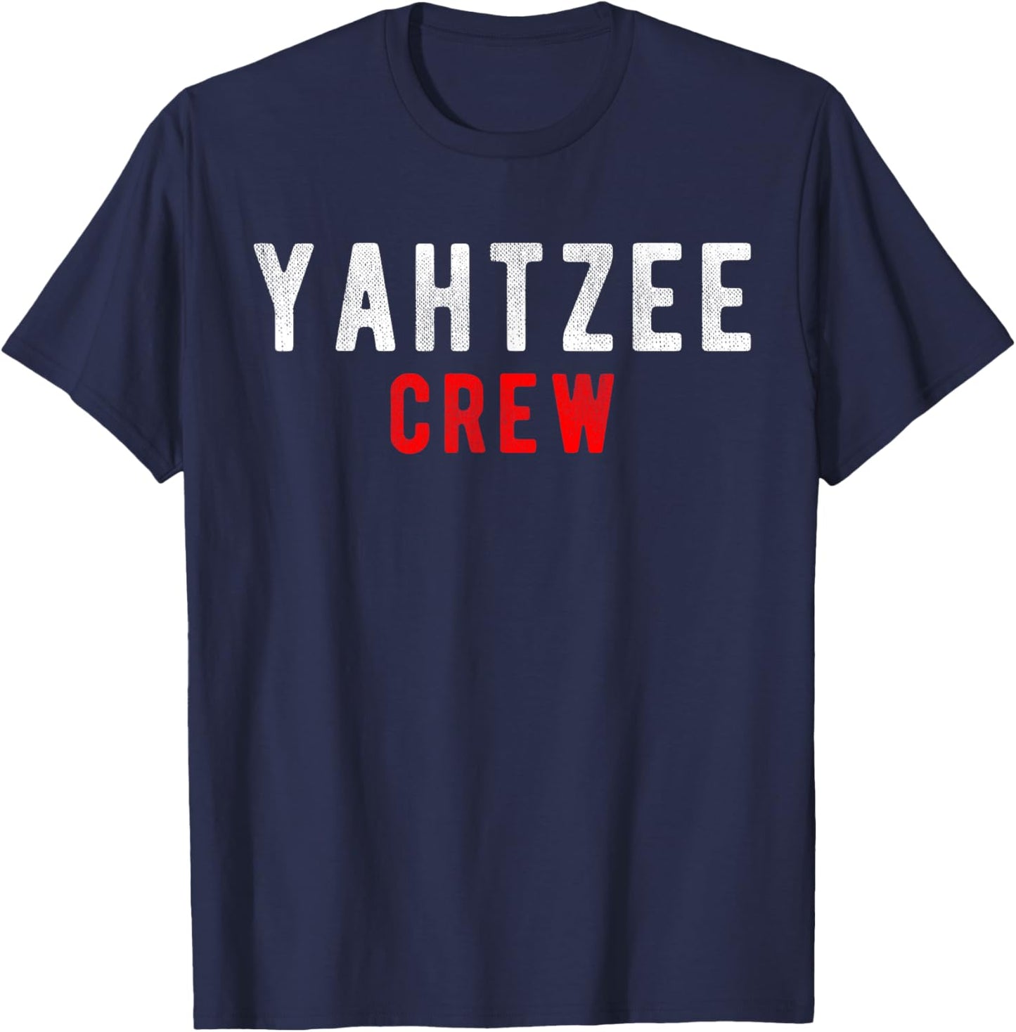 Yahtzee Crew Game Night Dice Game T-Shirt - T-Shirt | Navy