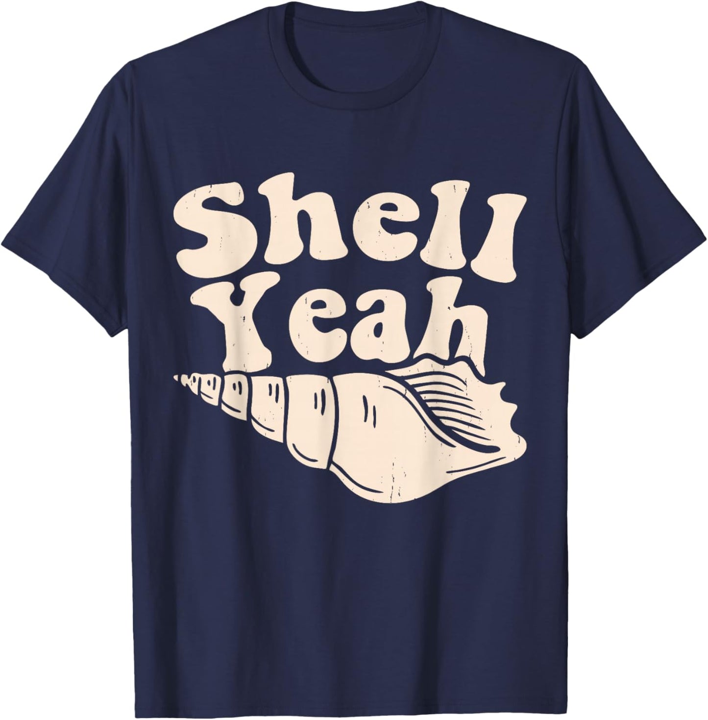 Shell Yeah T-Shirt - T-Shirt | Navy