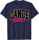 Dance Sister Leopard Dancing Sis Life Girls Women Dancer T-Shirt - T-Shirt | Navy