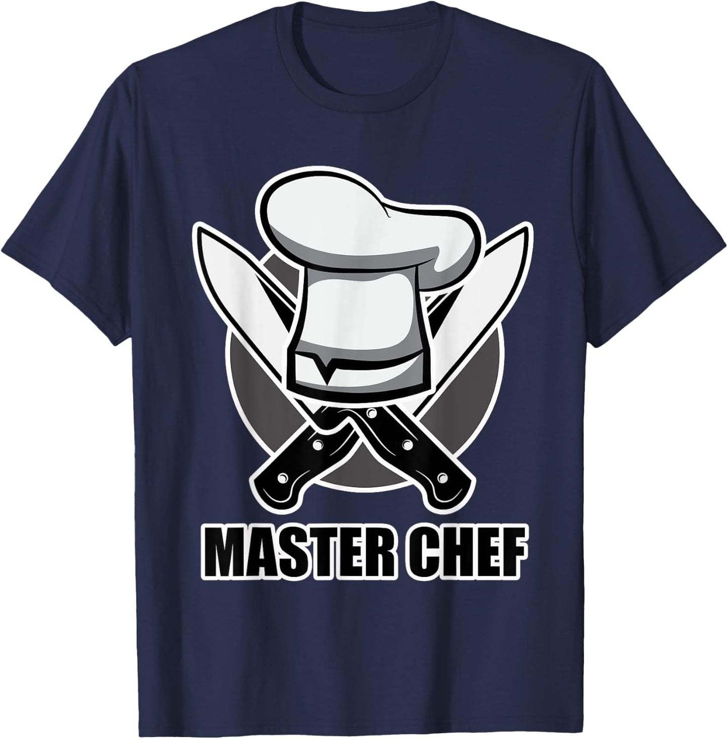 Chef Cook Design - Master Chef for Cooks & Chefs T-Shirt - T-Shirt | Navy