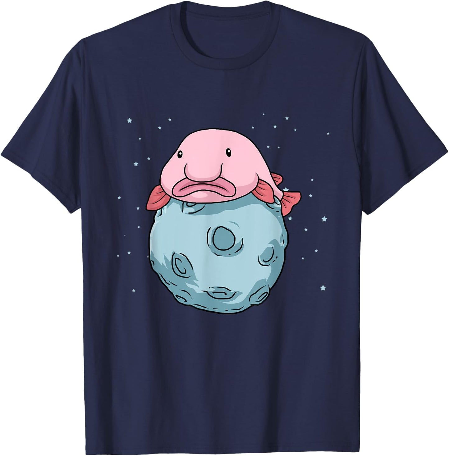 Astronaut Blobfish Shirt Kids Blobfish Gifts Men Blobfish T-Shirt - T-Shirt | Navy