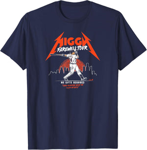 Miguel Cabrera - Miggy Farewell Tour - Detroit Baseball T-Shirt - T-Shirt | Navy