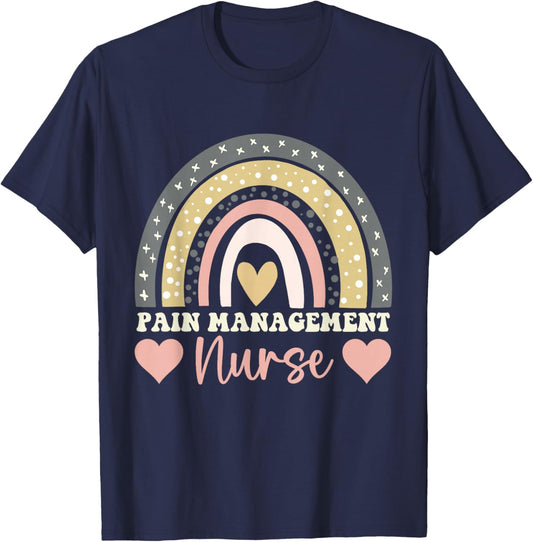Pain Management Nurse T-Shirt - T-Shirt | Navy