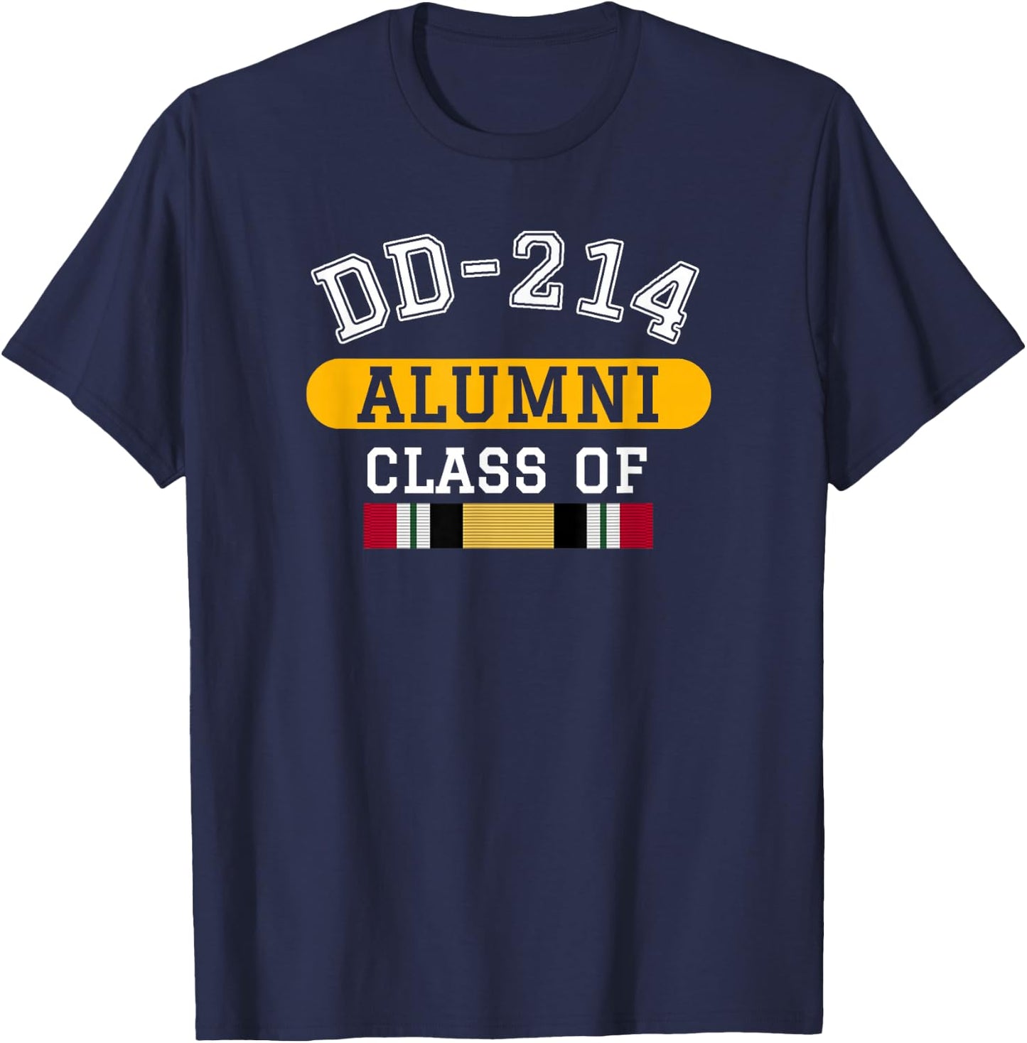 DD-214 Alumni Class of Iraq War Veteran Pride T-Shirt - T-Shirt | Navy