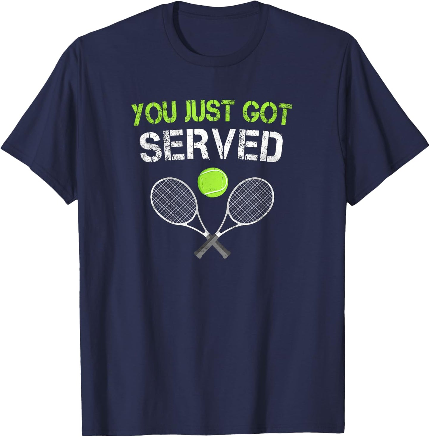 You Just Got Served Tennis T-Shirt - T-Shirt | Navy