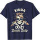 Lunch Lady Cafeteria Worker Squad Kinda Crazy Lunch Lady T-Shirt - T-Shirt | Navy