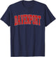 DAVENPORT IA IOWA Varsity Style USA Vintage Sports T-Shirt - T-Shirt | Navy