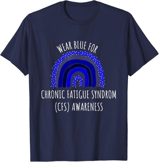 CFS Awareness Stuff | Chronic Fatigue Syndrome T-Shirt - T-Shirt | Navy