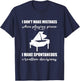 I Don't Make Mistakes When Playing The Piano T-Shirt - T-Shirt | Navy