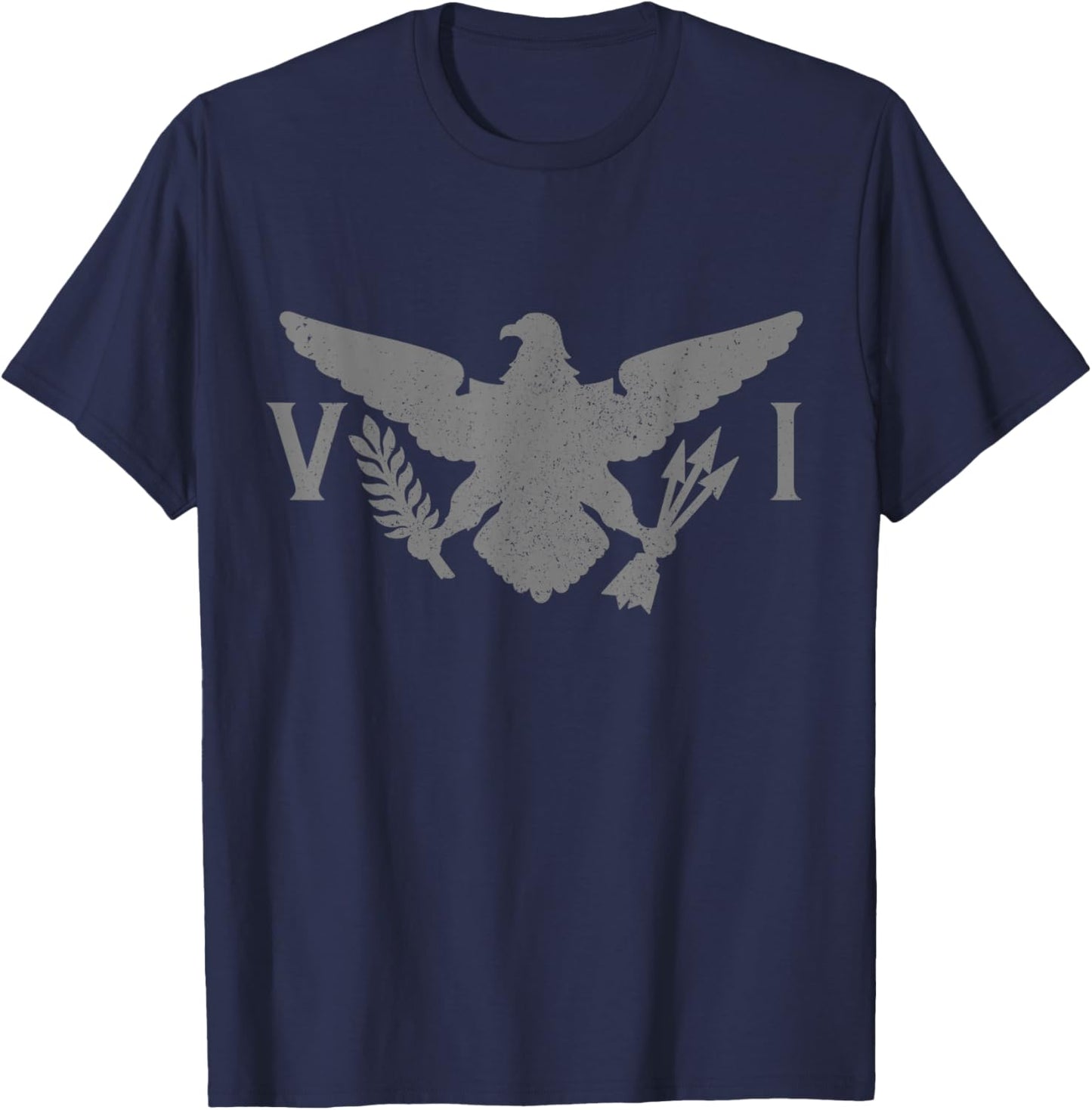 US Virgin Islands USVI Flag Pride Souvenir T-Shirt - T-Shirt | Navy